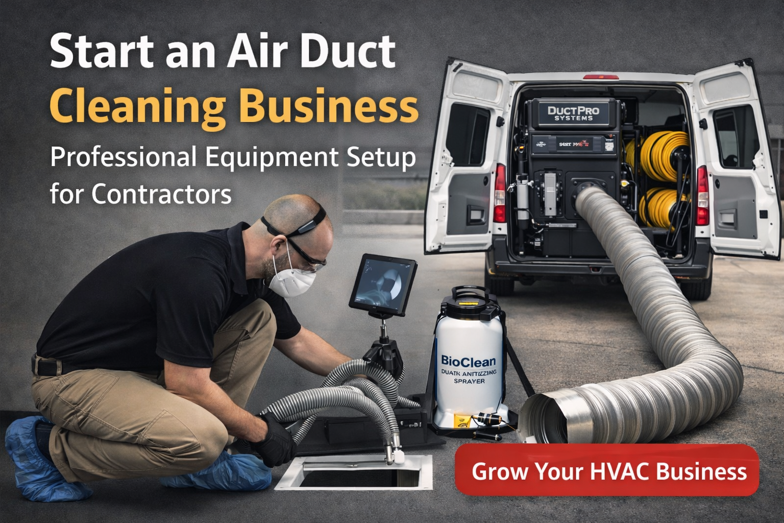 How to Start an Air Duct Cleaning Business (Equipment, Costs, Setup Guide)
