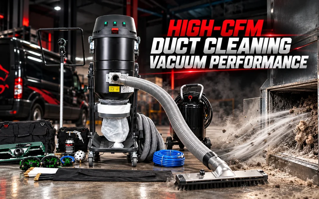 High CFM Duct Cleaning Vacuum: Performance Metrics for Professionals