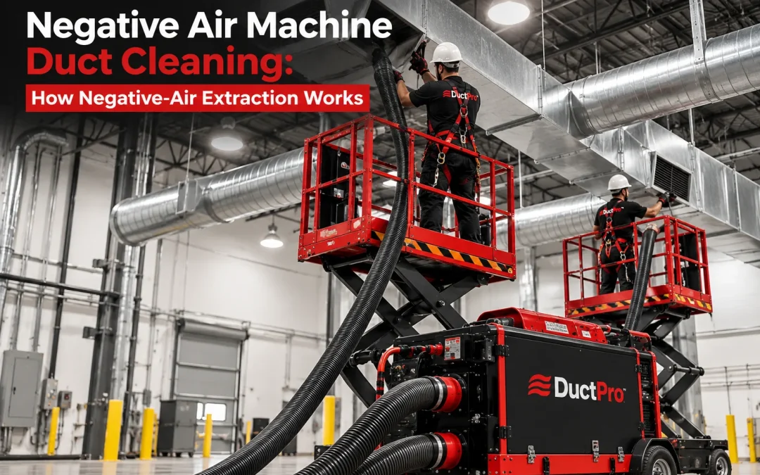 Negative Air Machine Duct Cleaning: How Negative-Air Extraction Works