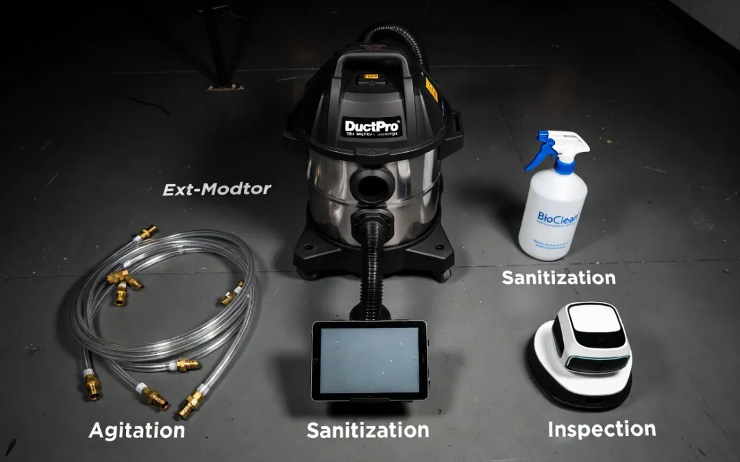 Air Duct Cleaning Hardware: The Four-Pillar System Behind Every Professional Job
