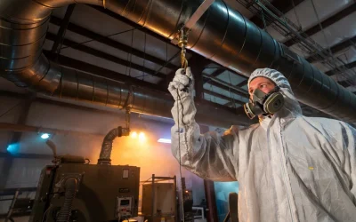Industrial HVAC Cleaning in Manufacturing Plants: Dust, Airflow, and Safety