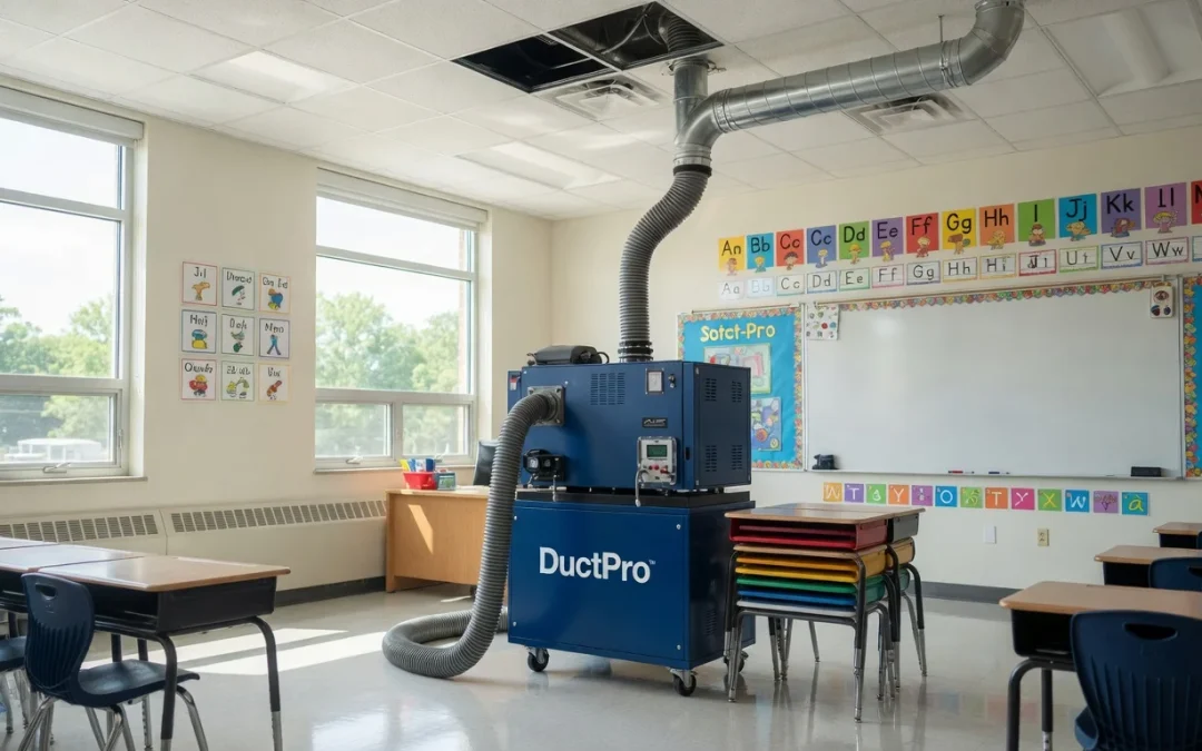 School Duct Cleaning: Managing Institutional IAQ and Compliance in Educational Facilities