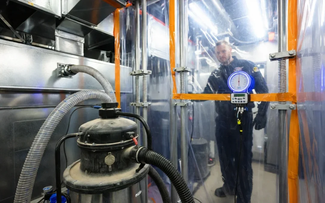 How Contractors Maintain Containment During HVAC Duct Cleaning
